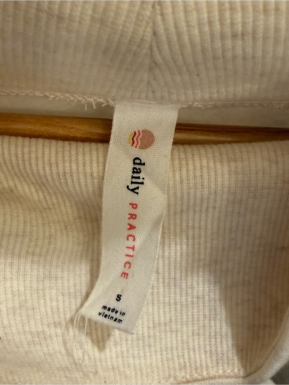 Daily Practice by Anthropologie Long-Sleeve Funnel Neck Sweatshirt - Picture 7 of 7